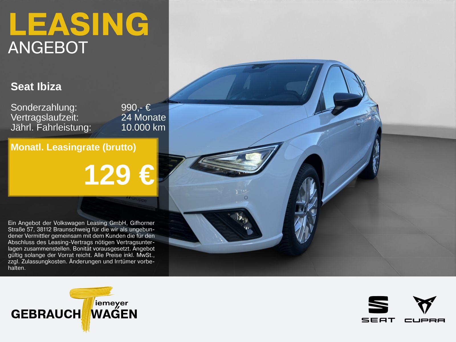 Seat Ibiza 1.0 TSI XC NAVI ACC GJR SITZHZ
