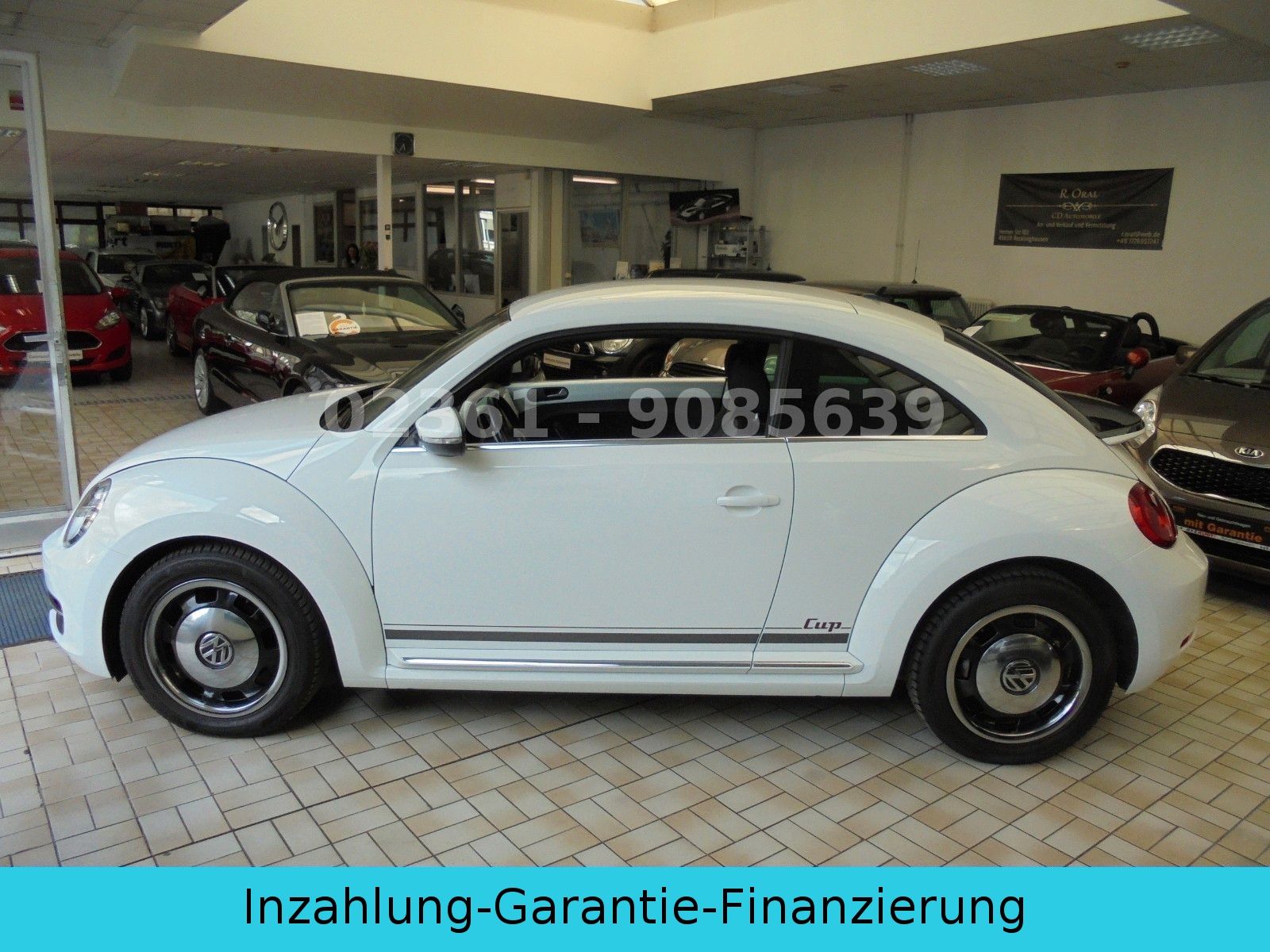 Fahrzeugabbildung Volkswagen Beetle Lim. Cup BMT Klimaaut/2xParktronik/