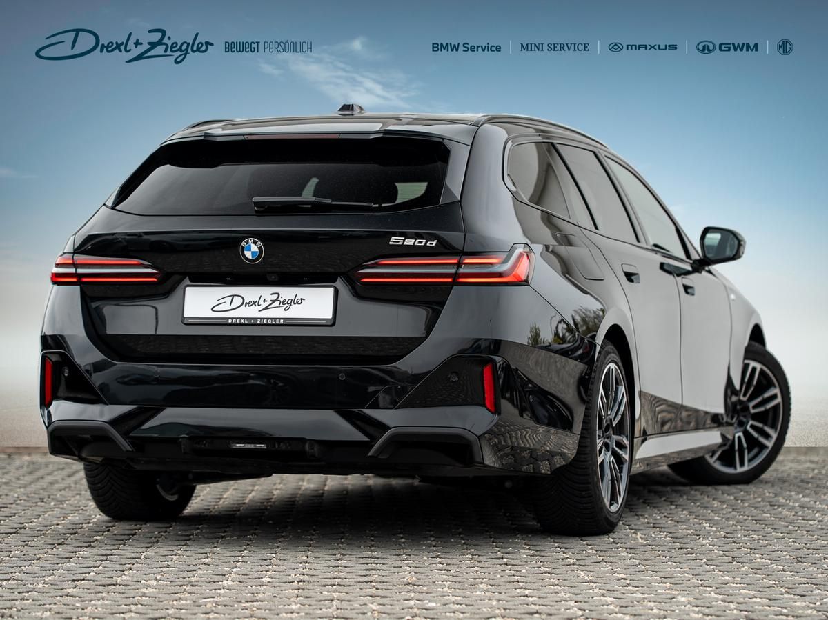 BMW 520d Tour M-Sport PRO AHK PANO ACC Sitzlüft H&K imagem 3