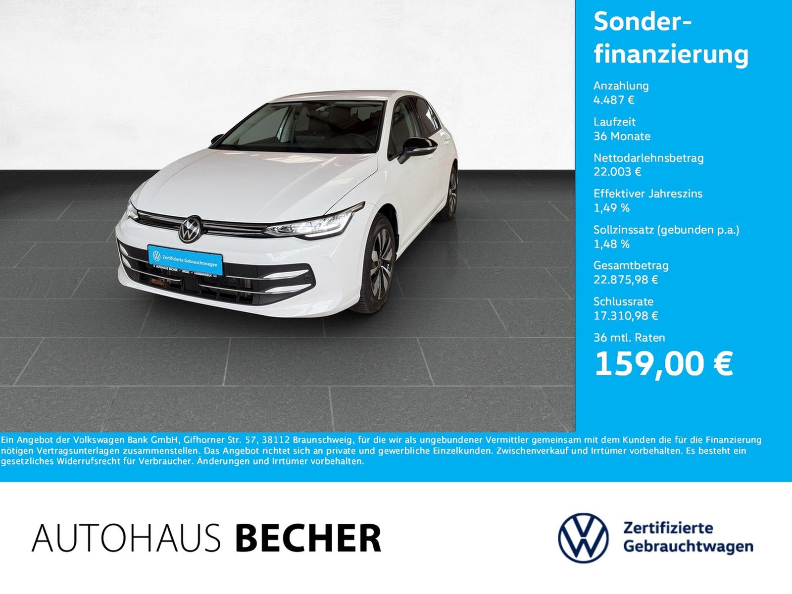 Volkswagen Golf Goal 1.5 TSI 6-Gang AHK CarPlay LED Sitzhz foto 1