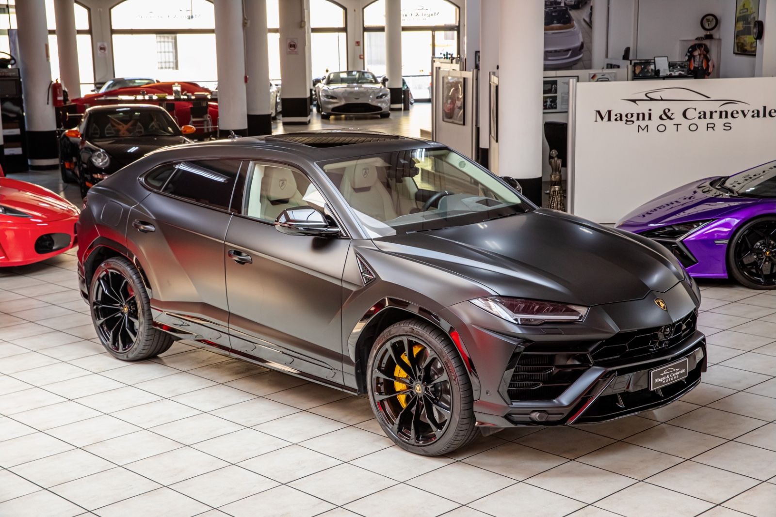 Lamborghini Urus AD PERSONAM|TETTO|BANG&OLUFSEN|23"|NIGHT VI imagem 2
