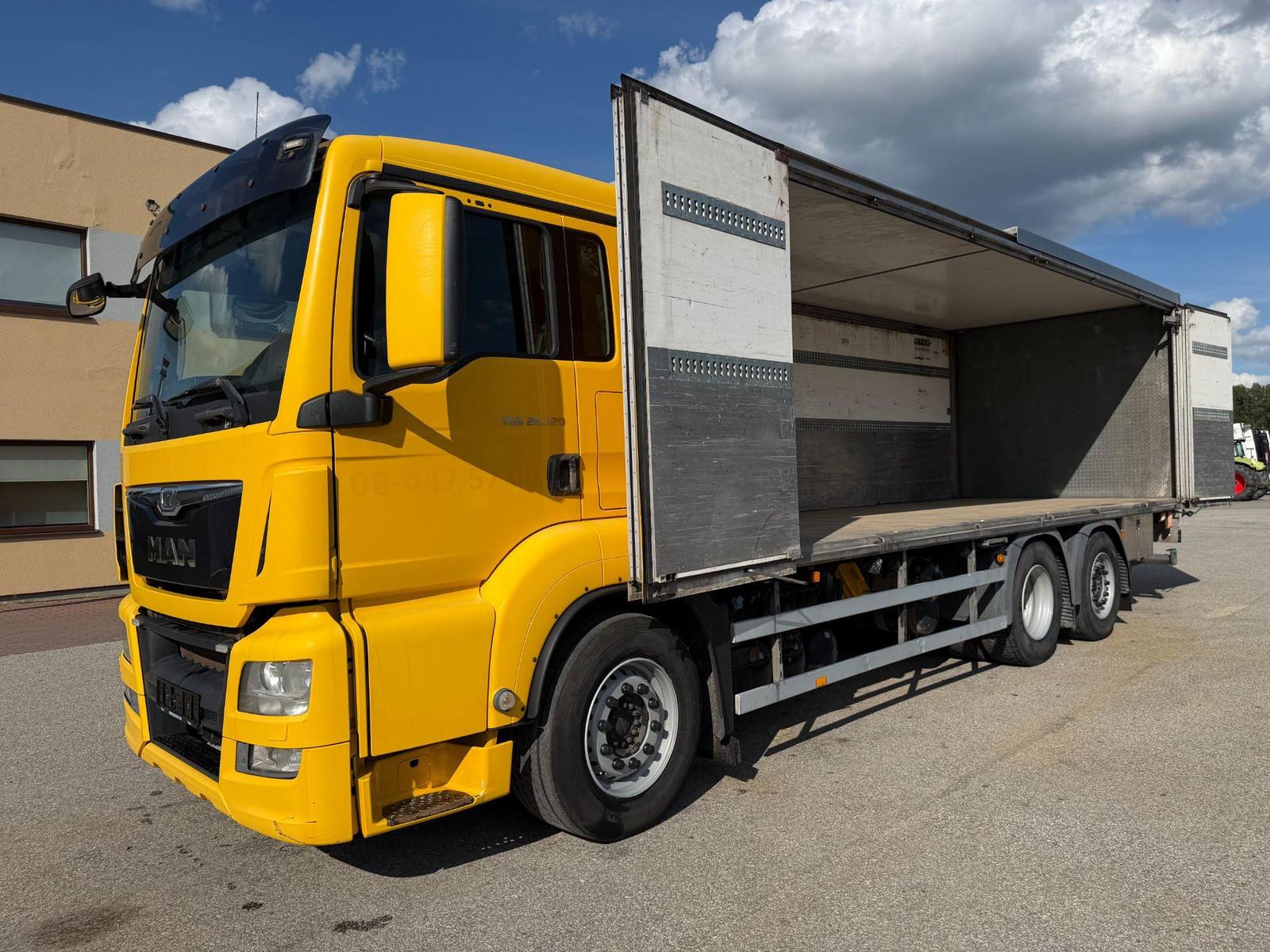 MAN TGS 26.320 6X2*4 EURO6 + SIDE OPENING + ROOF OPE