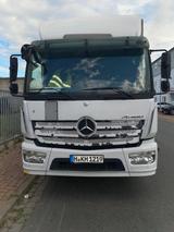 Mercedes-Benz MB Atego 1218 L  Plane mit LBW - Pkw-Anhänger Mit plane