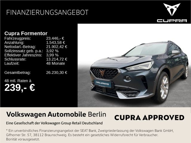 CUPRA Formentor 1.5 TSI DSG Navi LED SHZ ACC PDC