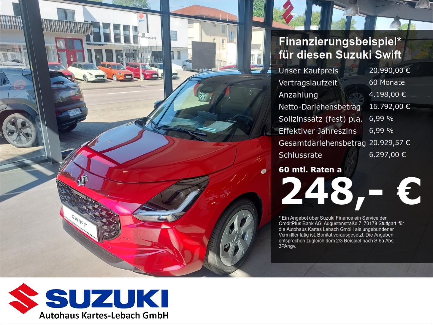 Suzuki Swift 1.2 Dualjet Hybrid Comfort Kam Nav LED SHZ