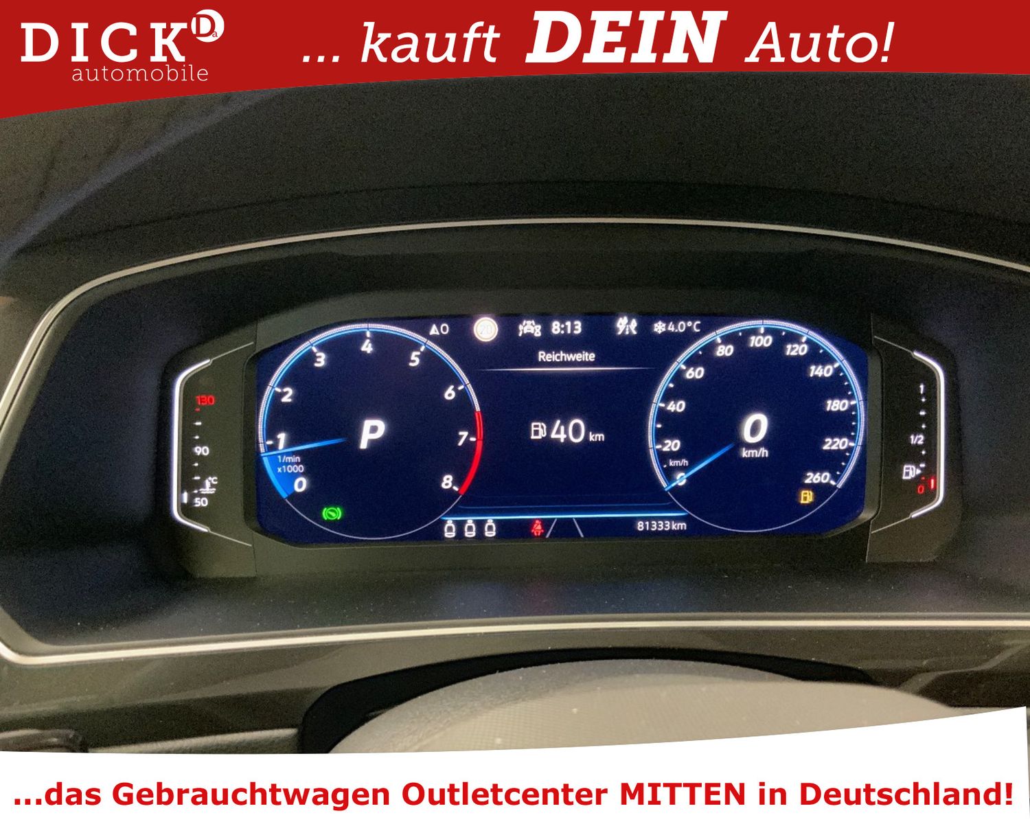 Fahrzeugabbildung Volkswagen Tiguan 2.0 TSI 4Mot R LINE/LED+/DCC/H&K/ACC/8Fa
