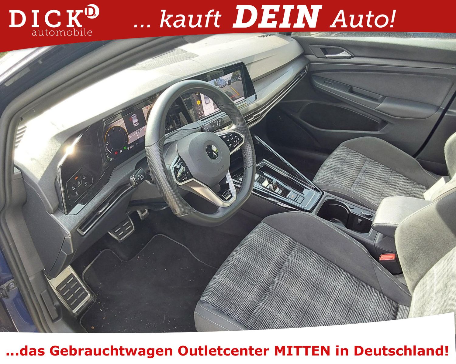 Fahrzeugabbildung Volkswagen Golf VIII 2.0d DSG GTD LED+/NAVI/VIRTU/HUD/H&K