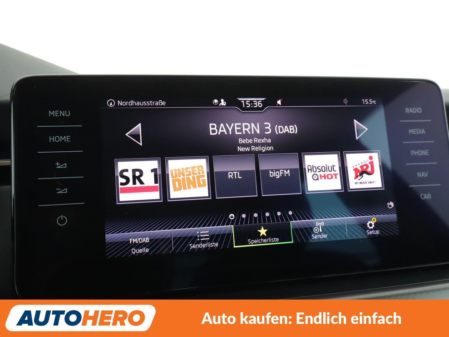 Skoda Kamiq 1.0 TSI Style Aut.*NAVI*VC*LED*ACC*PDC*AHK, миниатюра 19