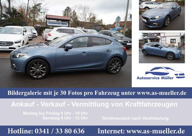 Mazda 3  2,0 i 5T Navi-BiXenon-.Kamera-Teill.-WR-Sitz