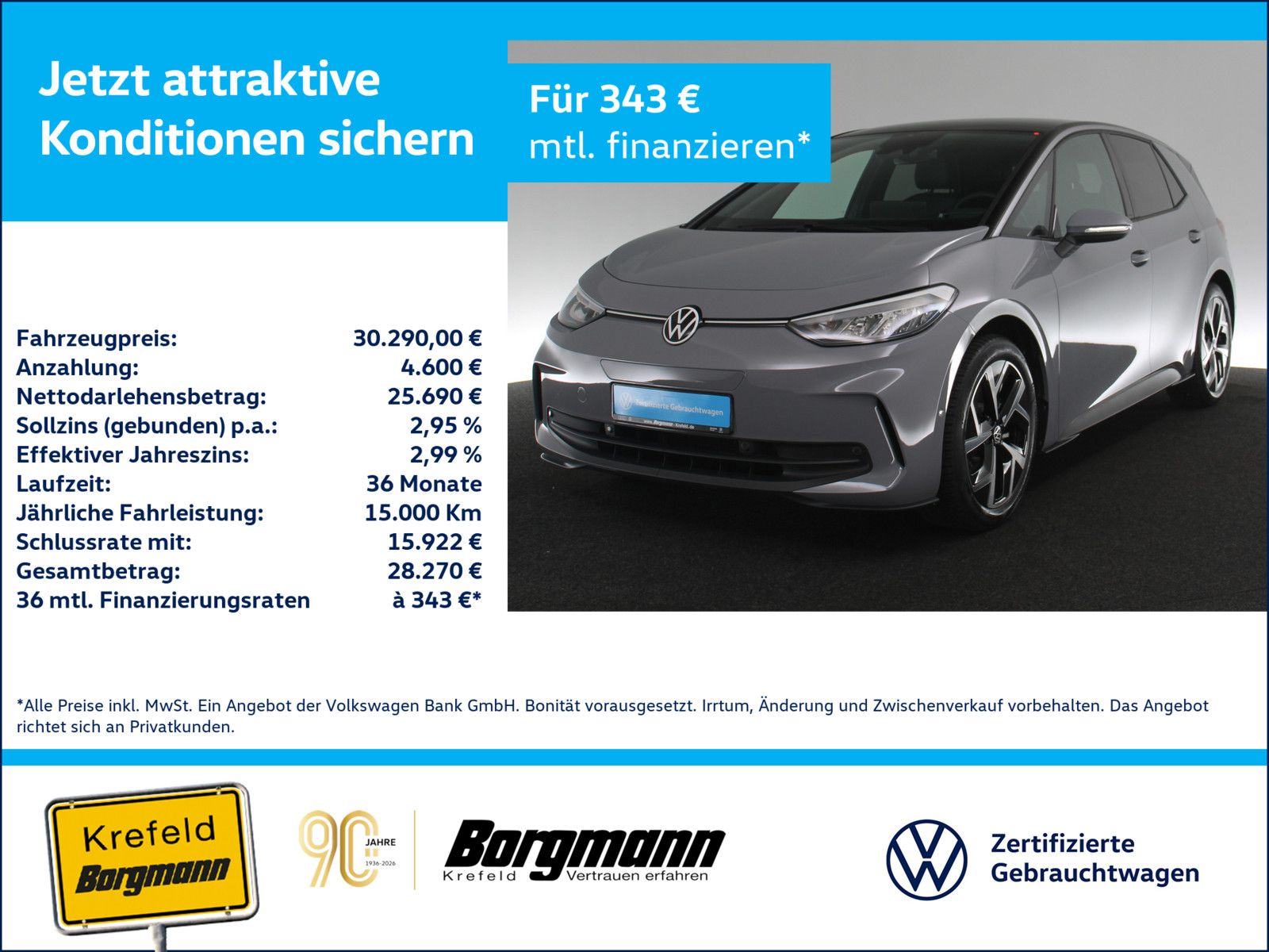 Volkswagen ID.3 Pro Move LED ACC NAVI KAMERA SHZ PDC MEMORY