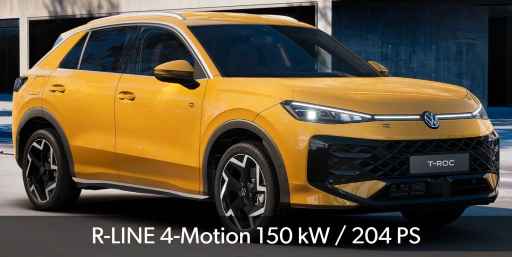 Volkswagen T-Roc 2.0 eTSI 150kW DSG 4MOTION R-Line
