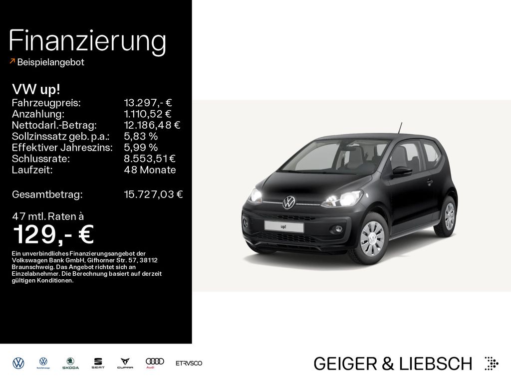 Image of Volkswagen up!