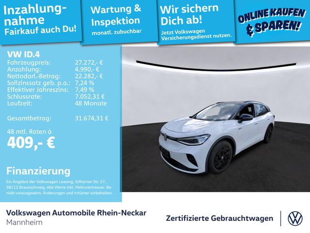 VW ID.4 GTX 220kW 4Motion Navi Kamera LED uvm