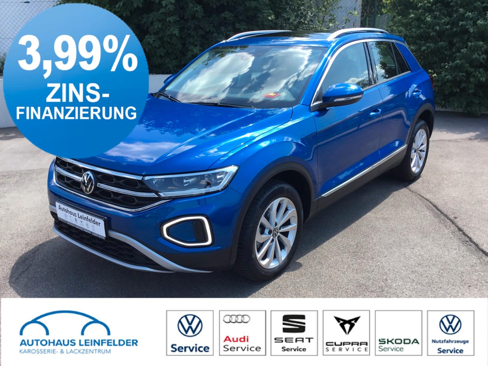 Volkswagen T-Roc 1.5 TSI DSG Style+AHK+MatrixLED+ACC+Pano