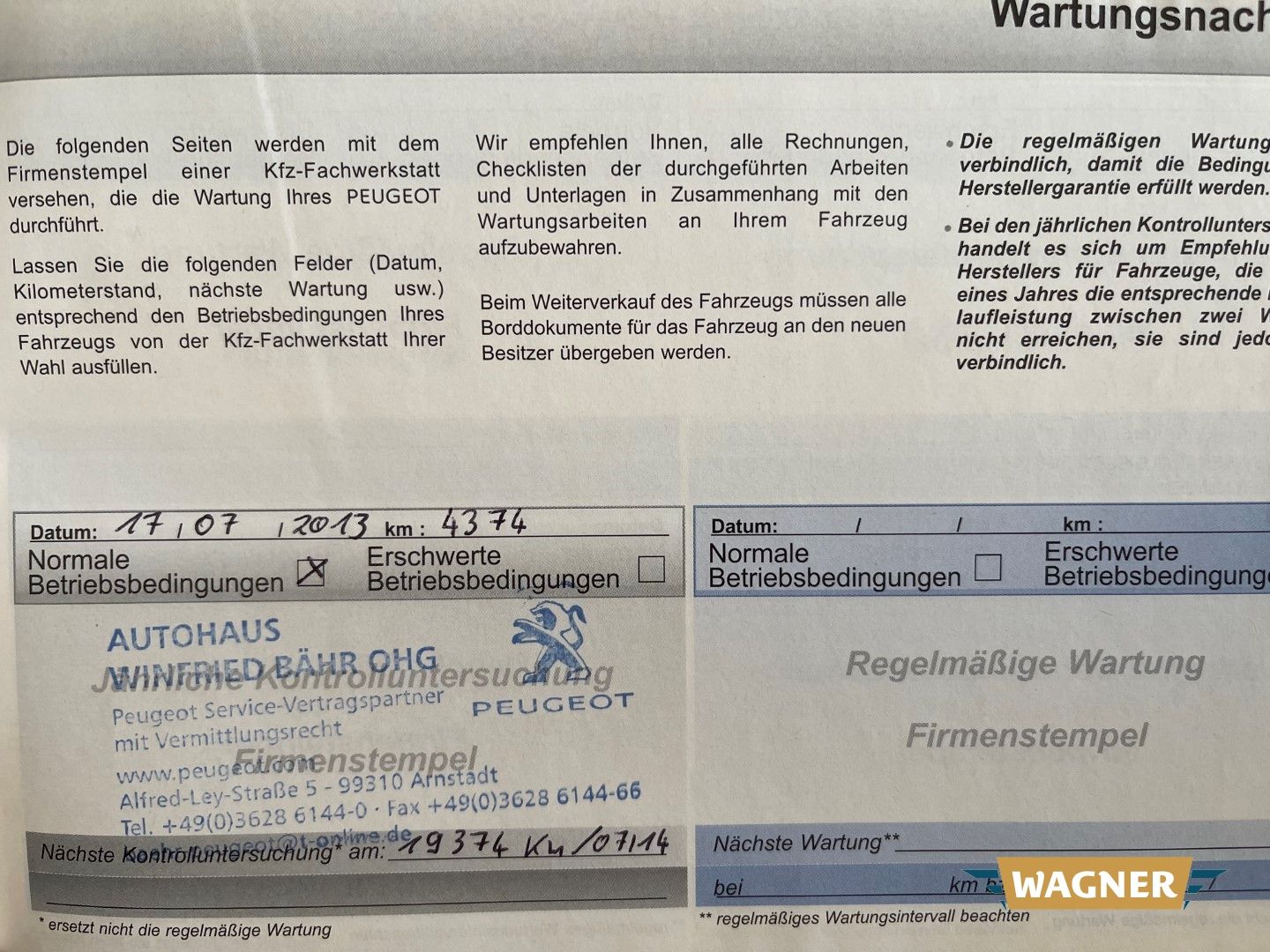 Fahrzeugabbildung Peugeot 107 Envy Klimaanlage Isofix Servolenkung