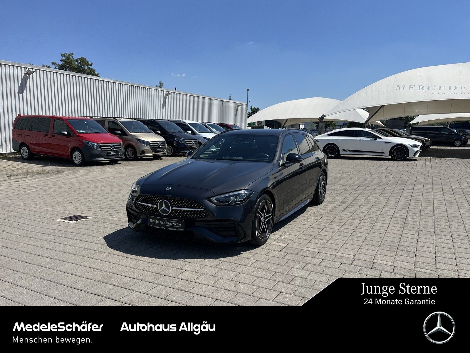 MERCEDES-BENZ C 180 T AMG Night 18" Sounds. Vorr.-Distronic