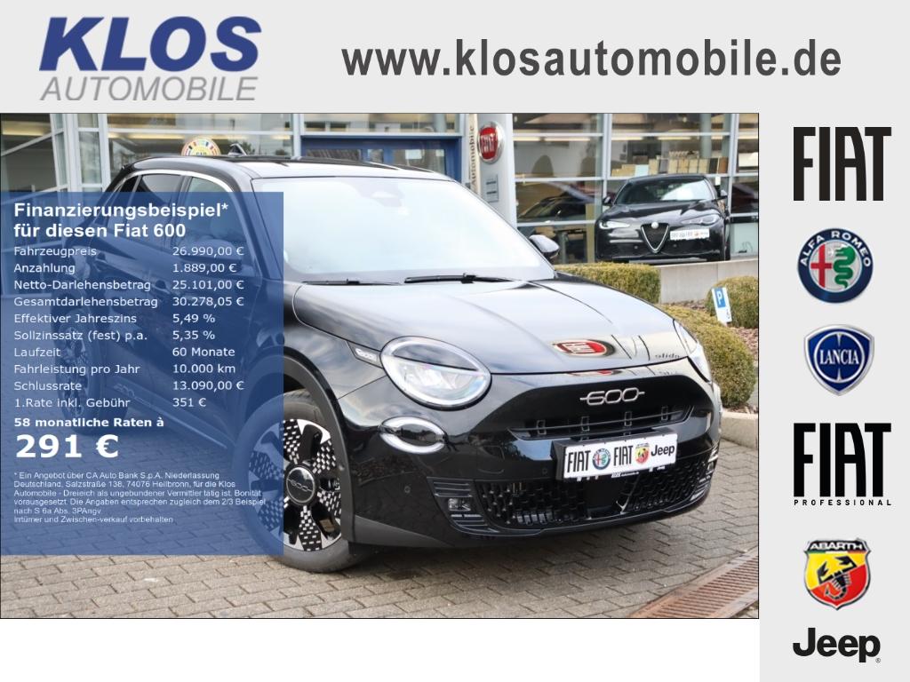 Fiat 600 HYBRID LA PRIMA 1.2 110 PS DCT6 LED NAVI KAM