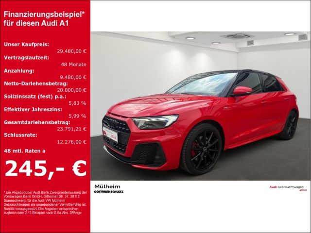 Audi A1 Sportback 40 TFSI S-tronic VIRTUAL OPTIK-BLAC