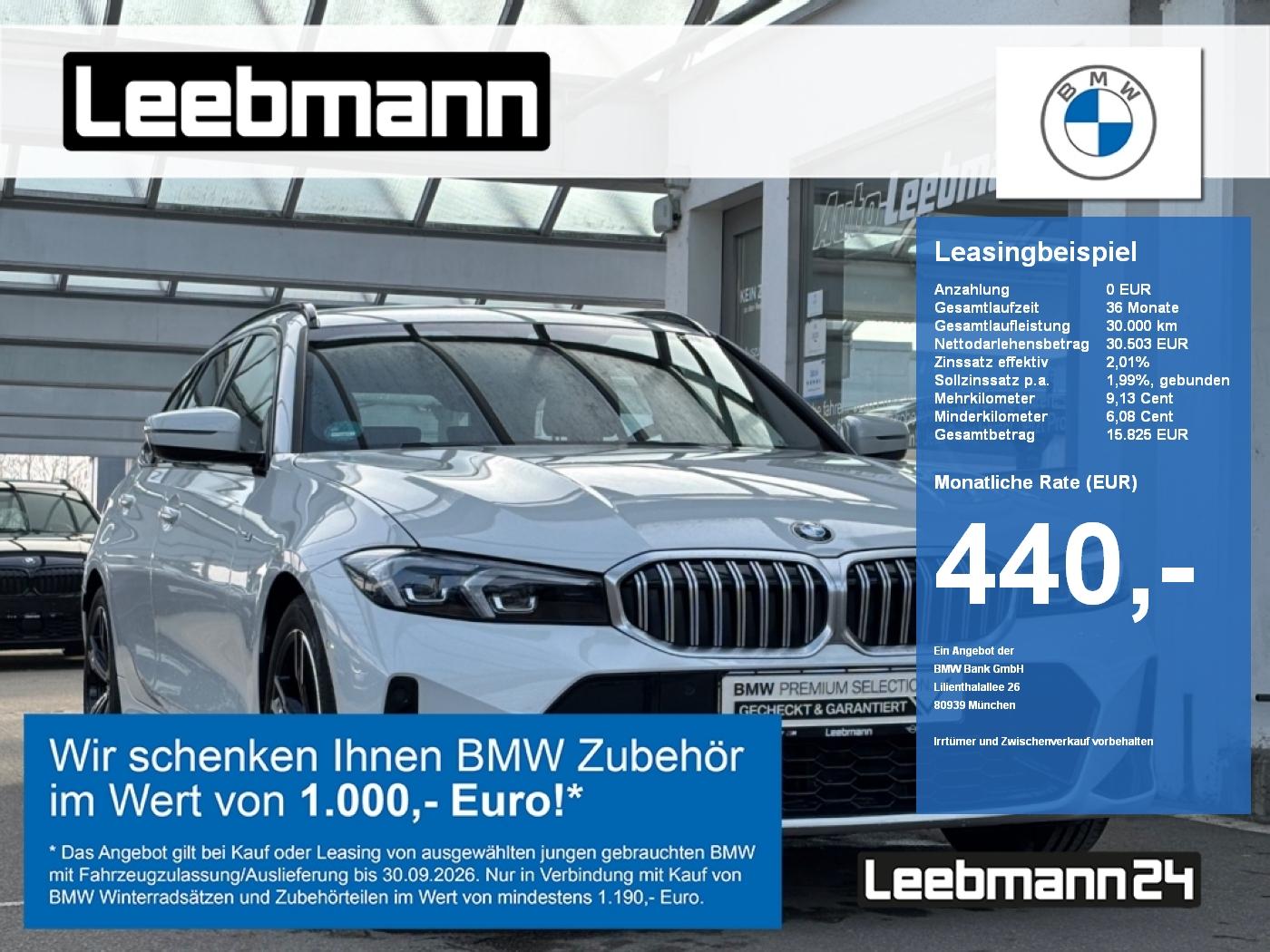BMW 318d Tour. M-Sport AHK/HK Finanzierung ab 1,99%