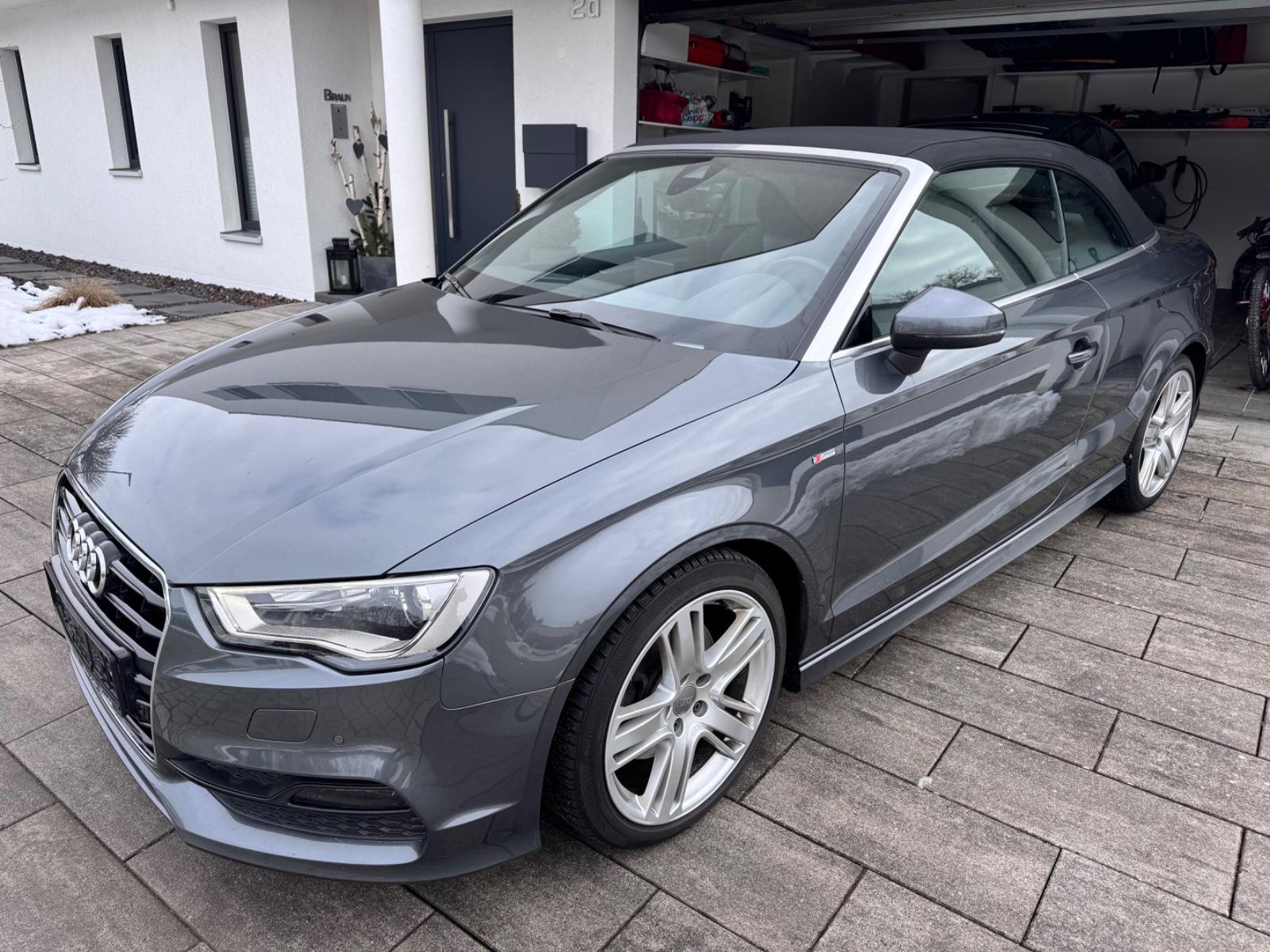 Audi A3 Cabrio 2.0 TDI qu S tr. S line NAVI,XENON,AHK