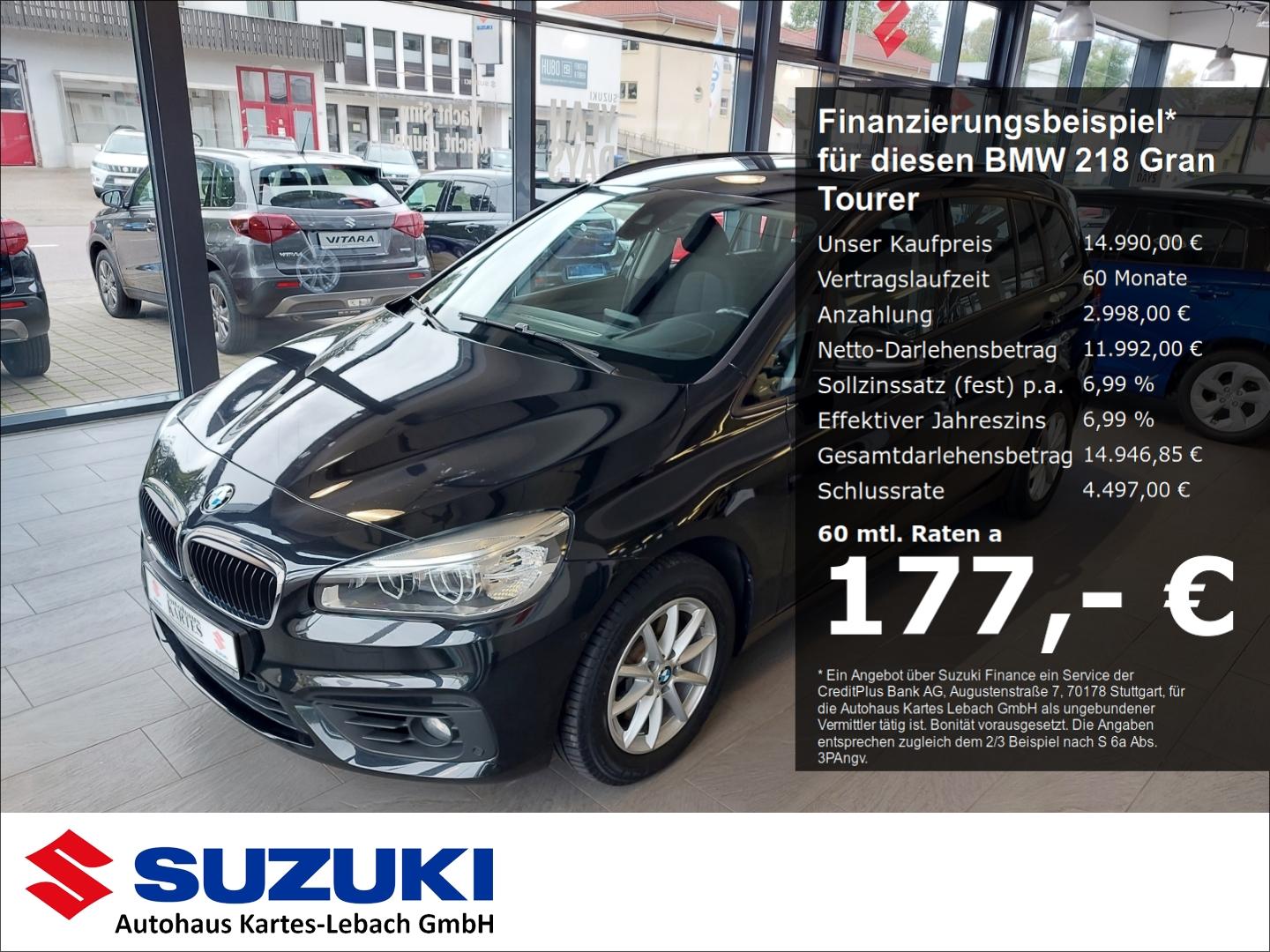 BMW 218 Gran Tourer i Advantage NAV SHZ  ACC Scheckh