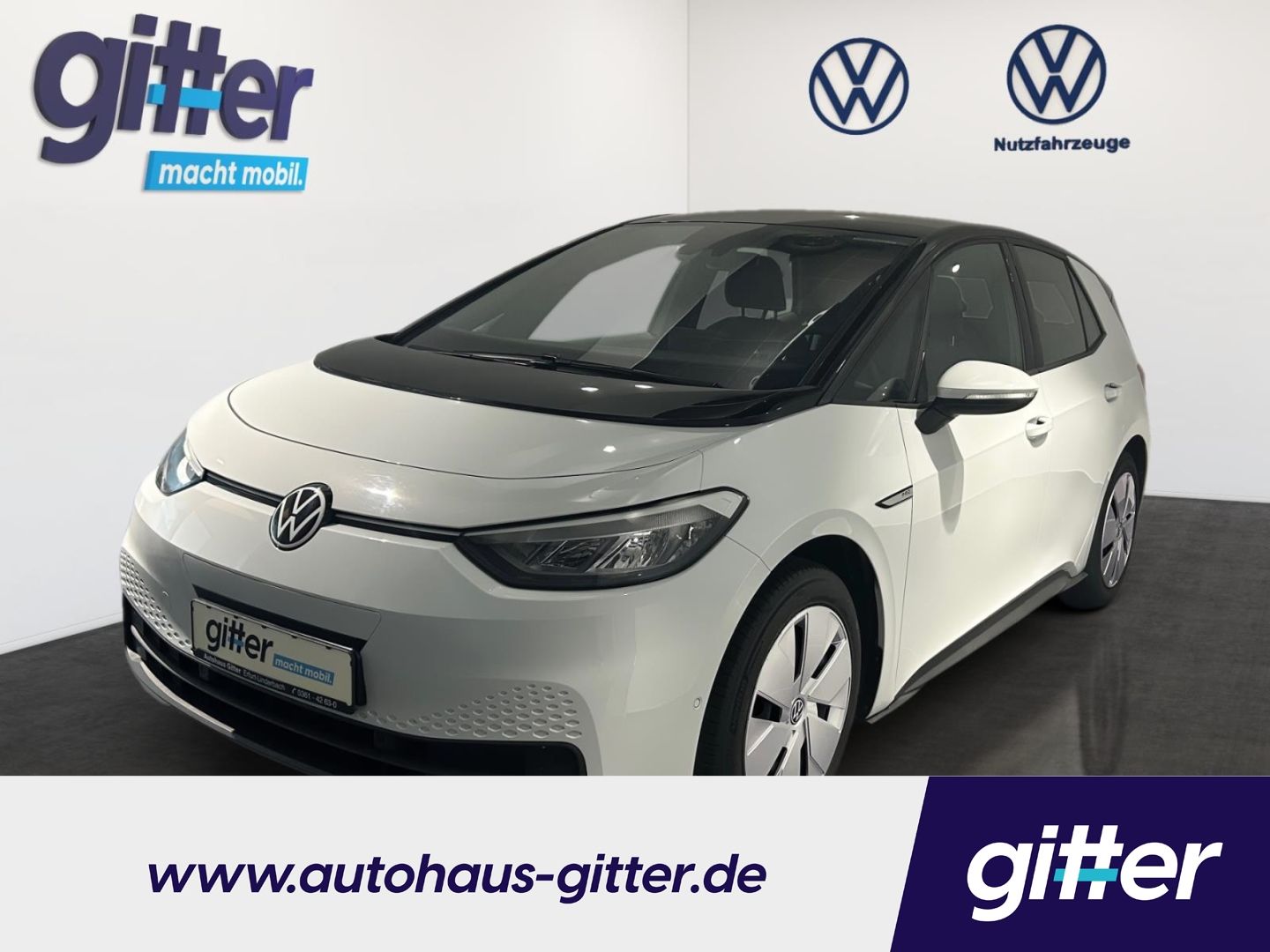VW ID.3 Pro ACC R.CAM LED DAB+ SHZ CCS LENKRADHEIZU