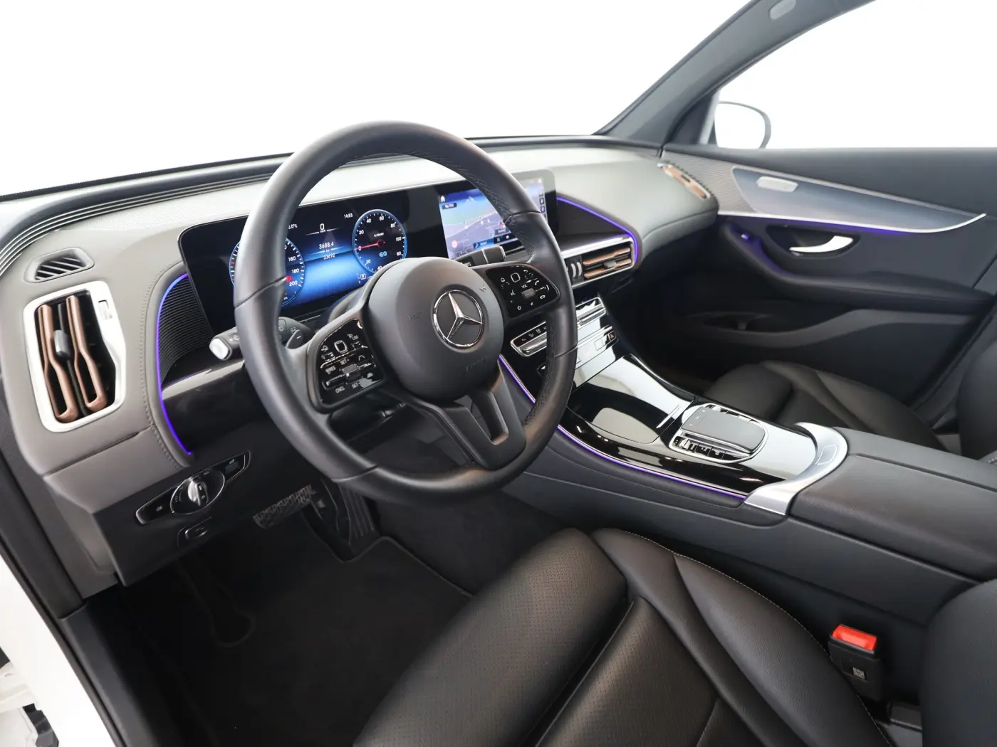 Mercedes-Benz EQC 400 4M AHK+DISTR+MULTIBEAM+360°+KEYLESS+AMBI