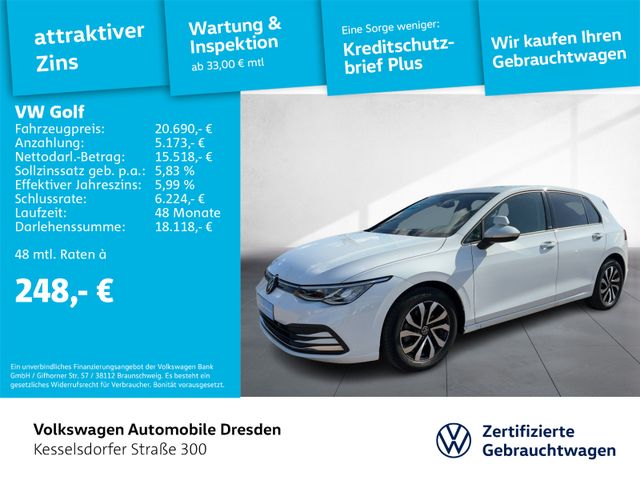 Volkswagen Golf VIII 2.0 TDI Life Navi LED DAB ACC