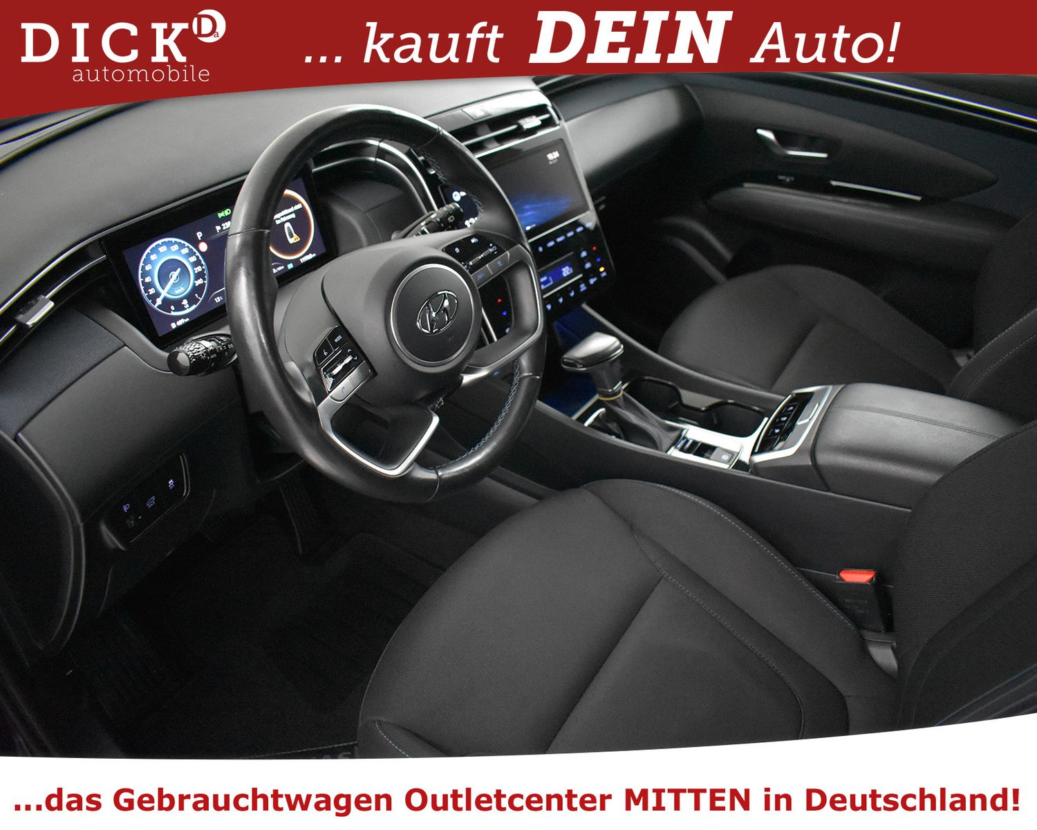 HYUNDAI Tucson 1.6TGDI Hyb Ed 30+>NAVI+LED+SHZ+KAM+VIRT - Image 11