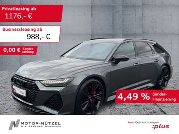 Audi Leasingangebot: Audi RS6 Avant TFSI QU MATRIX+NAVI+B&O+ACC+AHK+360°