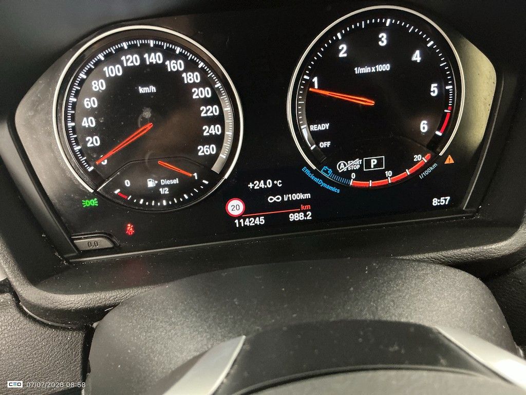 BMW X1 sDrive 18 d Advantage,LEDER foto 8