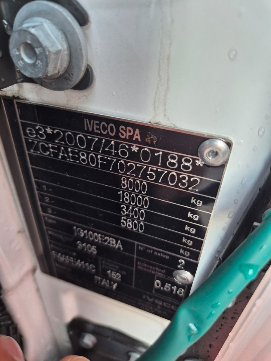 Fahrzeugabbildung Iveco Eurocargo ML80E21 Meiller 2x AHK 3 Sitze