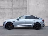 Audi e-tron Sportback 50 qu S line MATRIX AIR PANO AH - silberne Audi e-tron