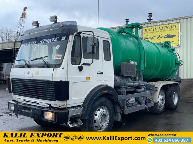 Mercedes-Benz SK 2222 Vacuum/Toilet Truck Hydrocureur 14.500L