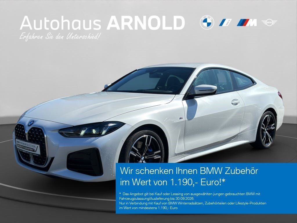 BMW 430d xDrive Coupé M Sportpaket LED Head-Up Allra