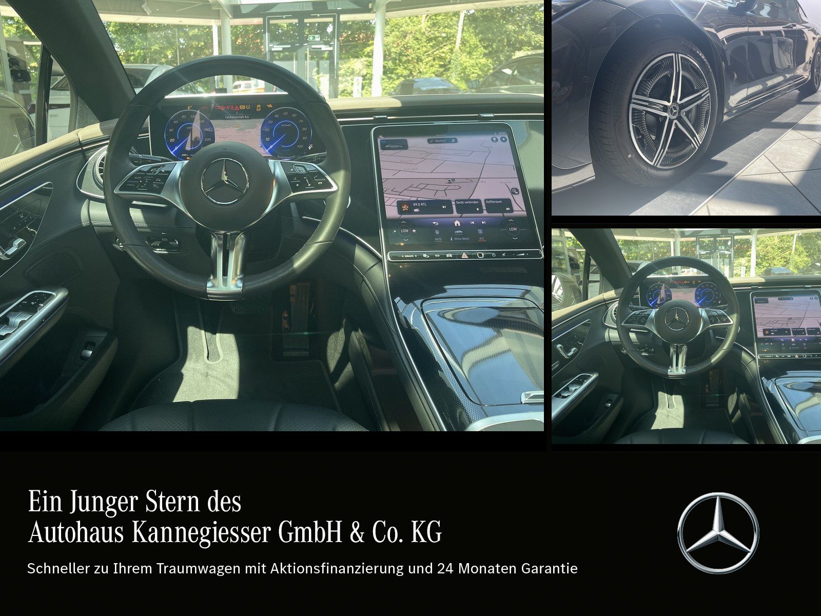Mercedes-Benz EQE 300 AMG-NIGHT PANO-DACH HA-LENKUNG 2024 foto 3