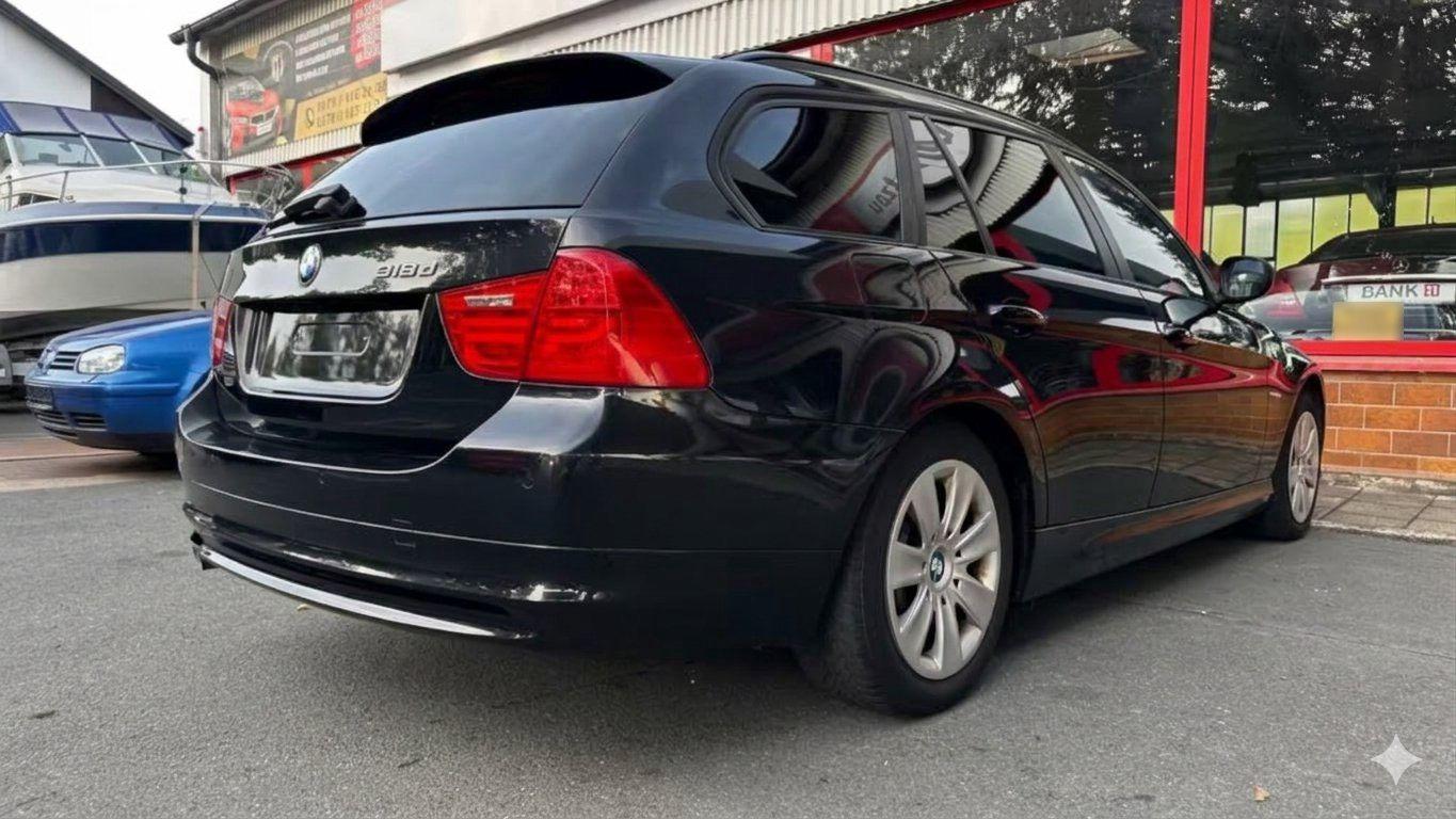 BMW 318 2011 — interior