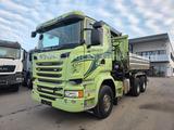 Scania R490 / 6X4 / Blatt / 18m Hiab Kran - Koffer