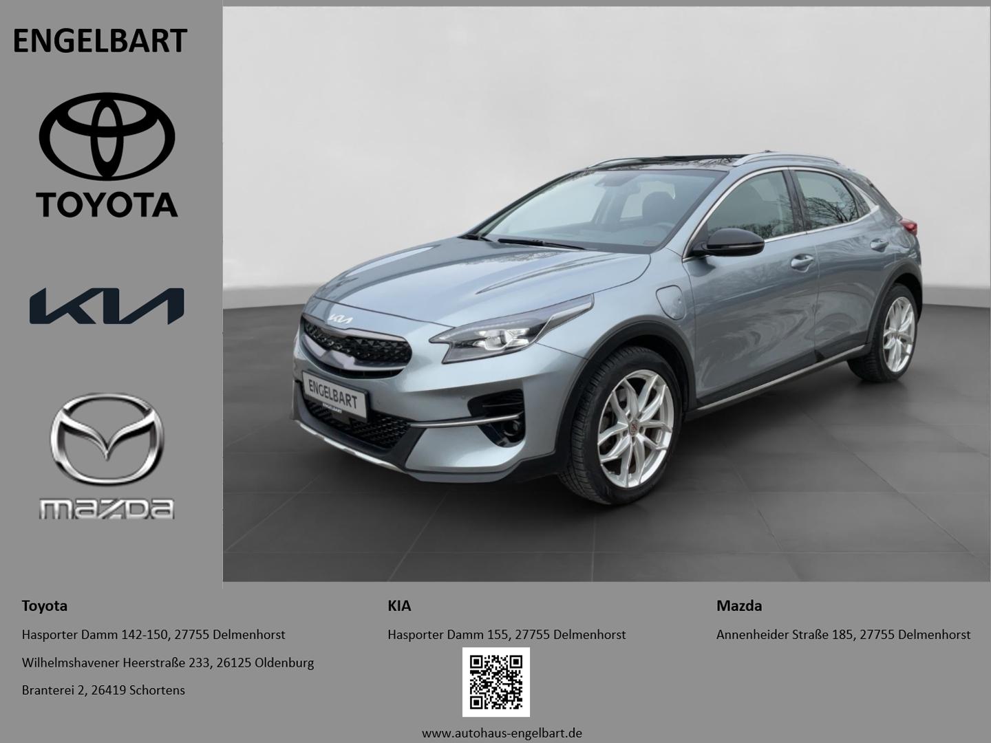 Kia XCeed PHEV Spirit Navi Technologie-Paket Glasdac
