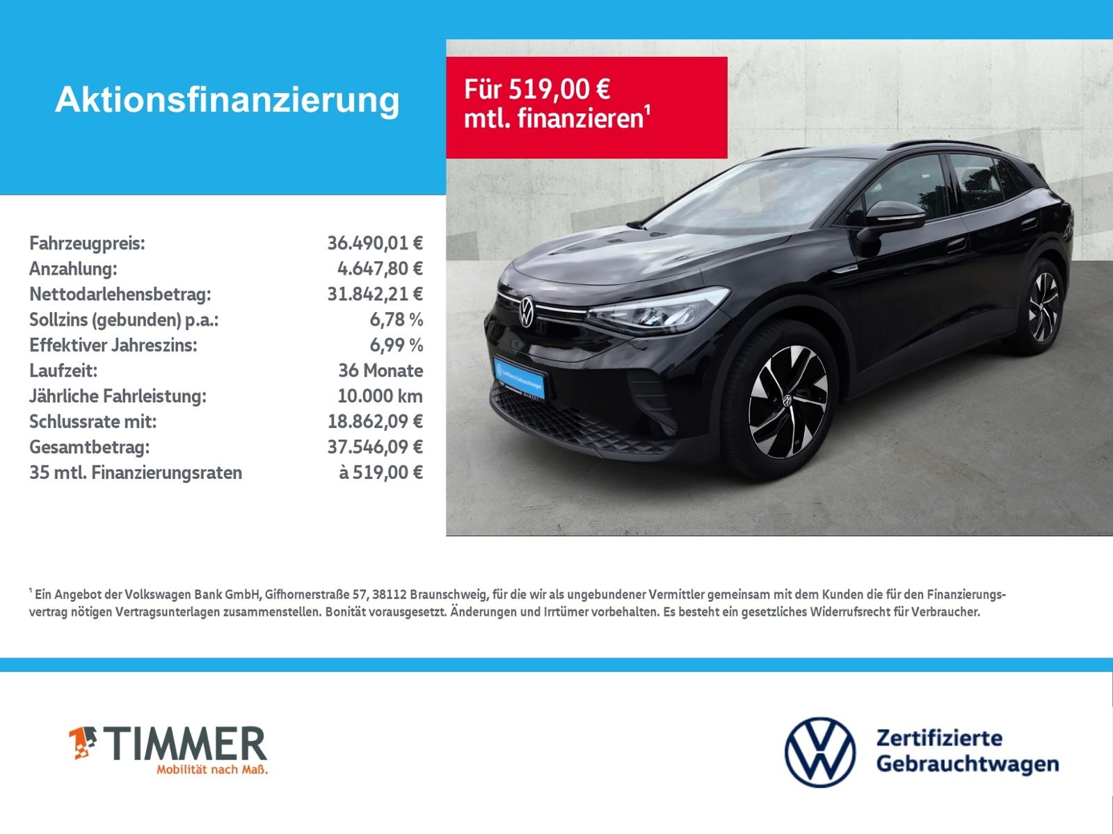 Volkswagen ID.4 PRO PERF. 82 kWh WÄPU 360° LED ACC CAR foto 2