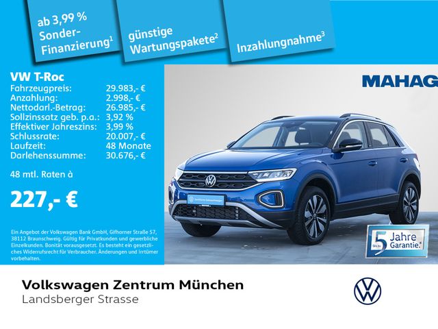 Volkswagen T-Roc 1.5 TSI MOVE LED Navi DAB+ DSG