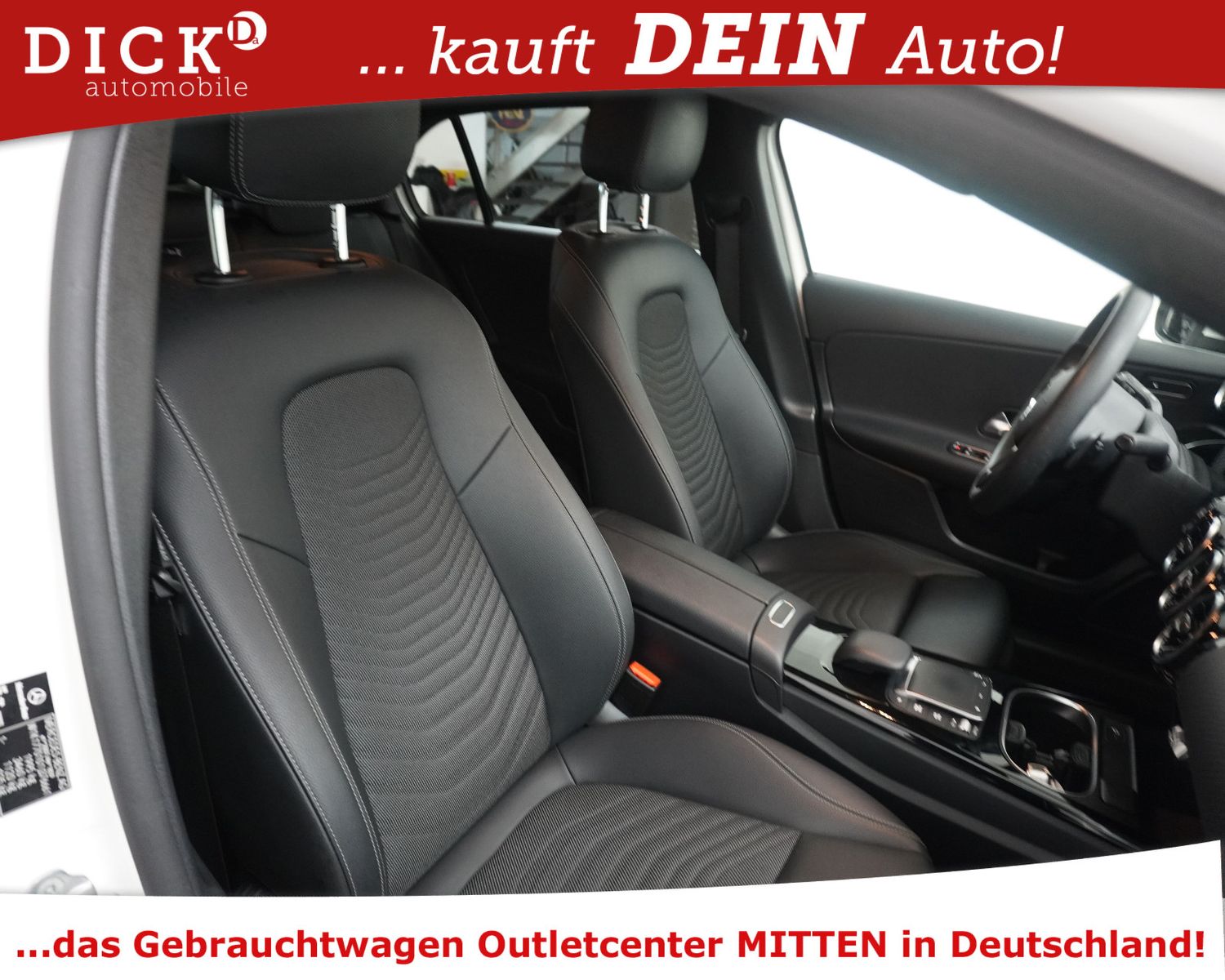 Fahrzeugabbildung Mercedes-Benz A180d 8G Advanc NAV+LEDER+SHZ+AHK+VIRTU+LED+TEMP