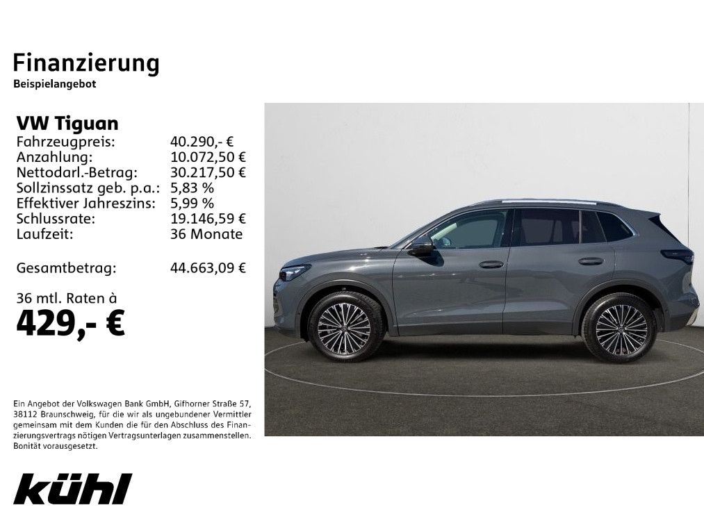 Volkswagen Tiguan 2.0 TDI DSG Elegance Navi AHK Standhz. HU foto 2