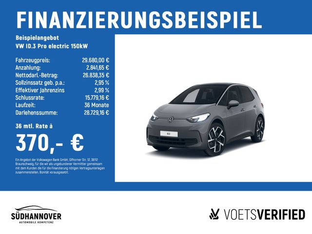 VW ID.3 Pro electric 150kW Move LED+NAVI+REAR VIEW+
