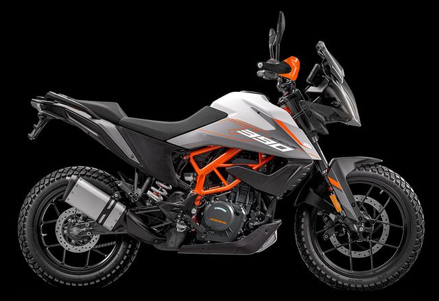 KTM 390 Adventure 2024, white