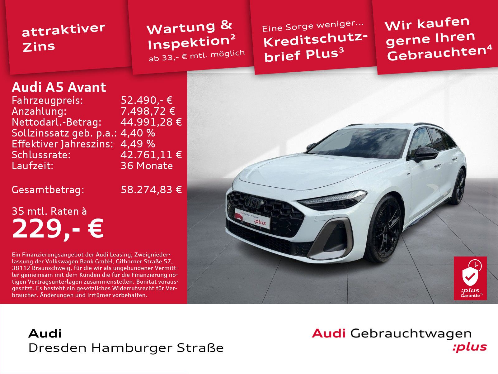 Audi A5 Avant edition one quattro S tronic S Line imagem 2