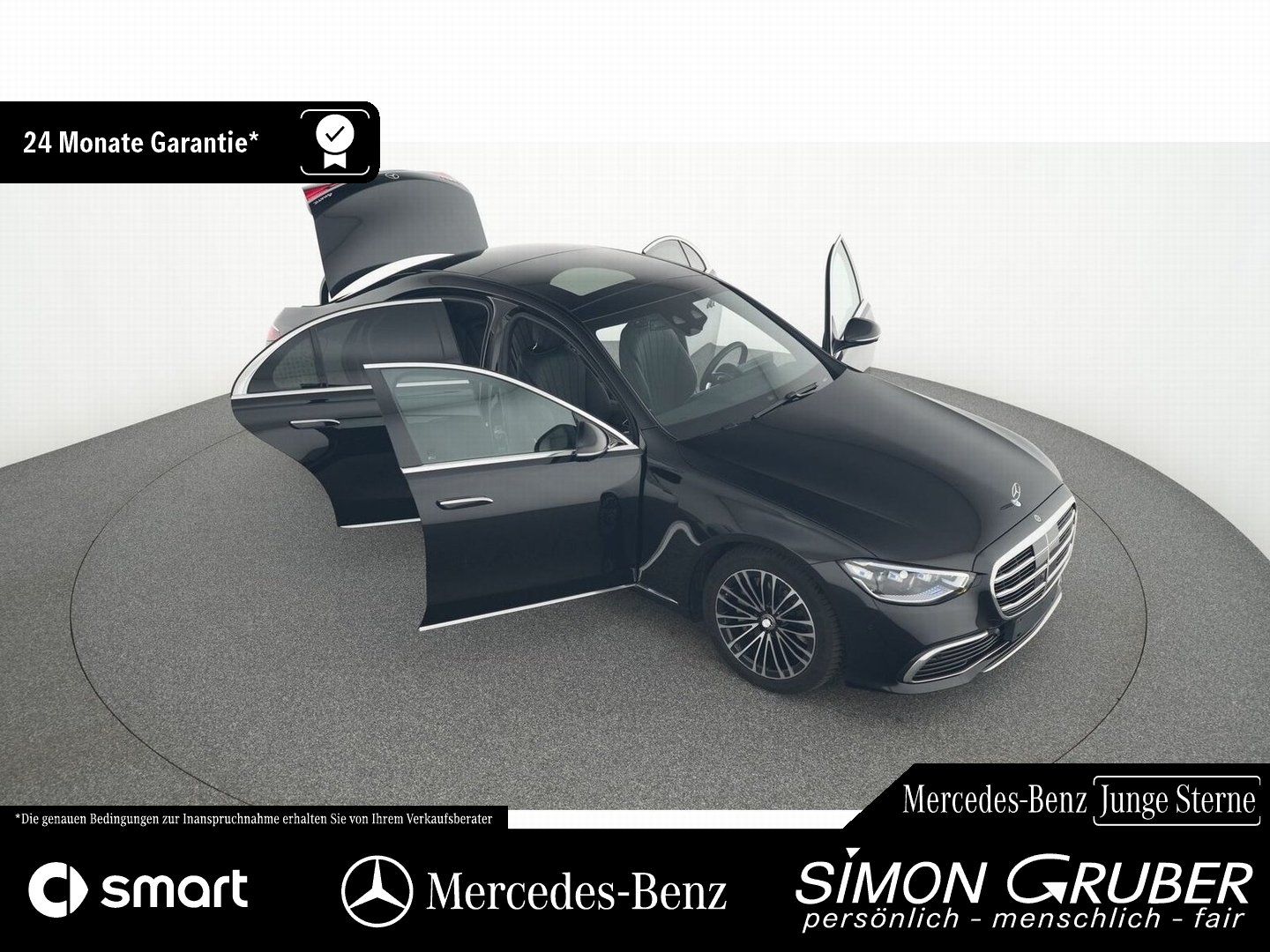 Fahrzeugabbildung Mercedes-Benz S 350 d 4MATIC Burm Pano Aktiv Ambi Guard 360