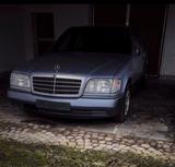 Mercedes-Benz S 300 se W140 Benzin 231PS  Oldtimer  - blaue Mercedes-Benz S 300