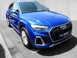 Audi Q5 40 TDI quattro S tronic S line - Audi Q5: Blau, Ambiente-Beleuchtung
