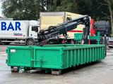 Andere Hüllenkremer Abrollcontainer mit HIAB Ladekran - Abrollcontainer